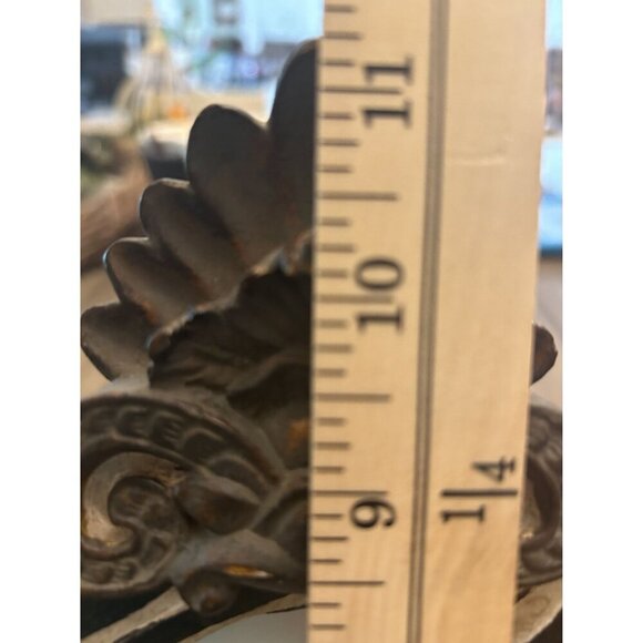 Vintage Ornate Zebra Print Oval Picture Frame - 11" Tall X 7.5" Wide - Picture 2 of 5